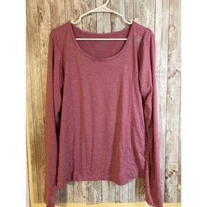 Reebok Pink Long Sleeve T-shirt